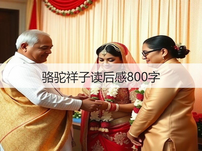 骆驼祥子读后感800字