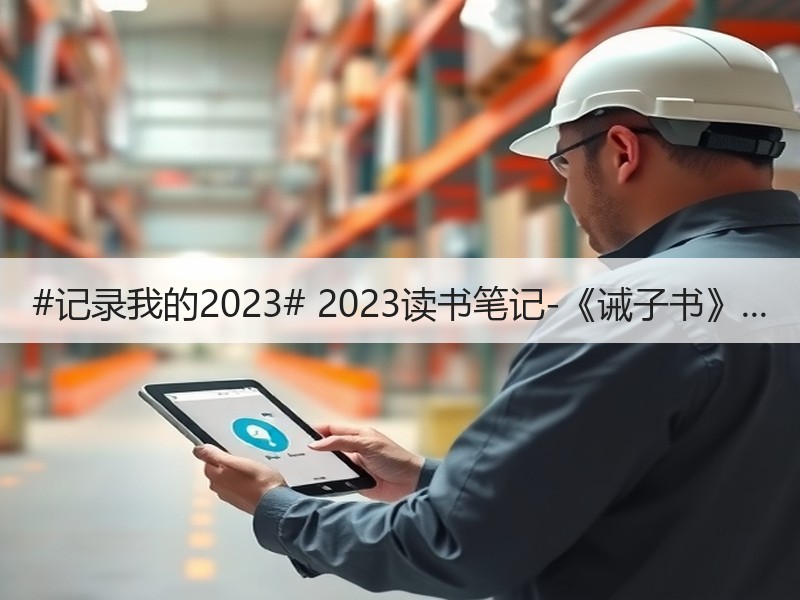 #记录我的2023# 2023读书笔记-《诫子书》...
