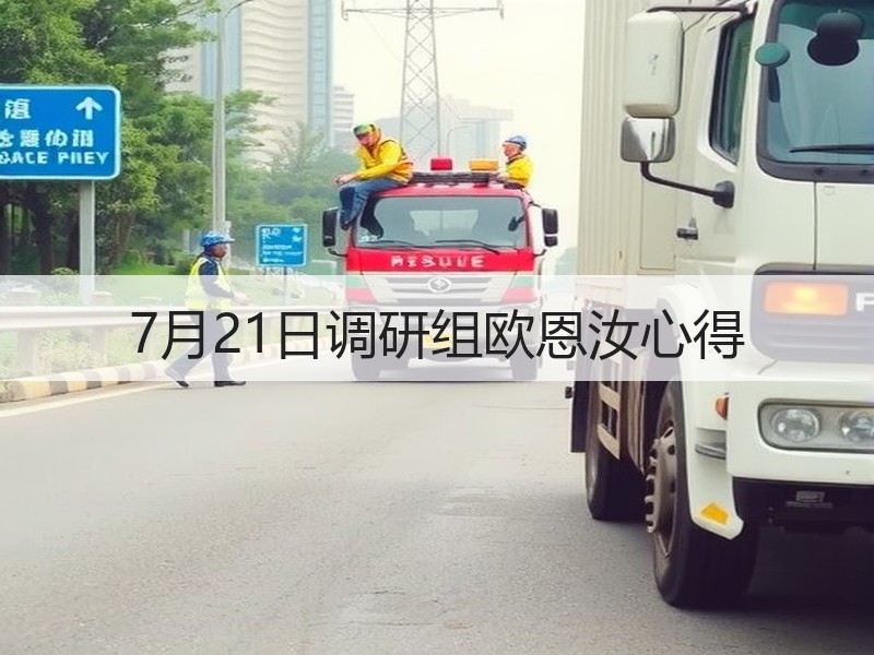 7月21日调研组欧恩汝心得