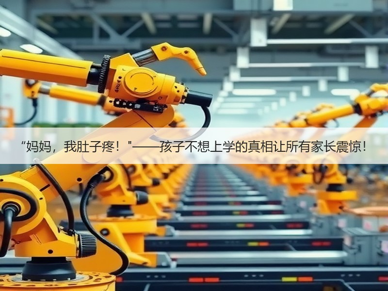 “妈妈，我肚子疼！