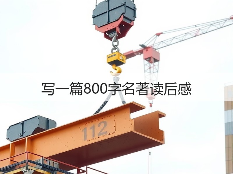 写一篇800字名著读后感