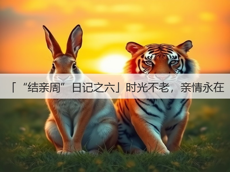 「“结亲周”日记之六」时光不老，亲情永在