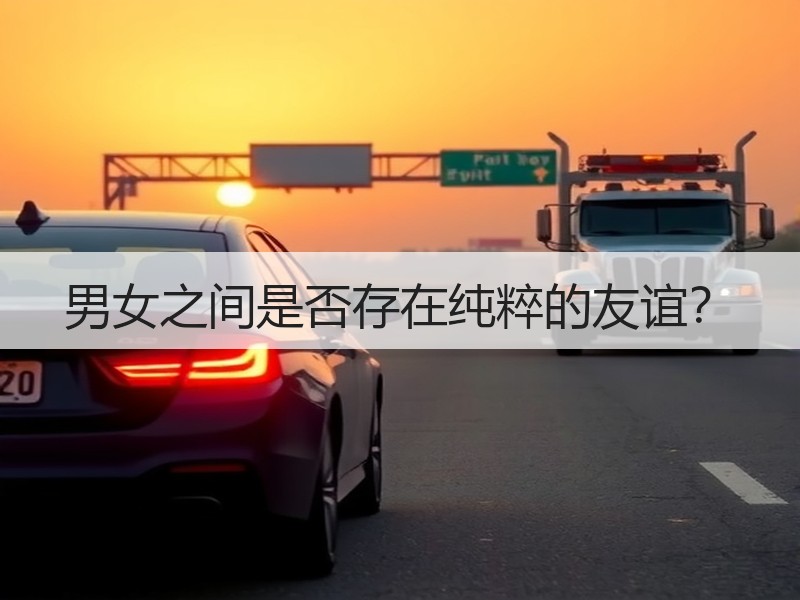 男女之间是否存在纯粹的友谊？