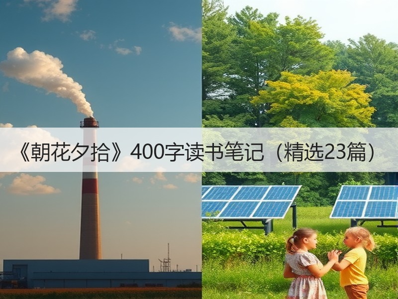 《朝花夕拾》400字读书笔记（精选23篇）