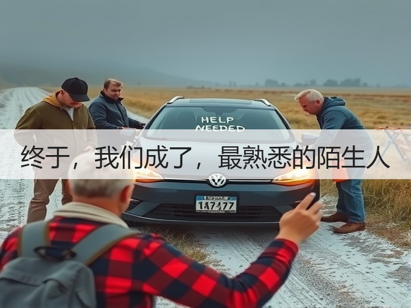 终于，我们成了，最熟悉的陌生人