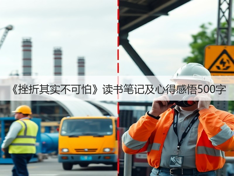 《挫折其实不可怕》读书笔记及心得感悟500字