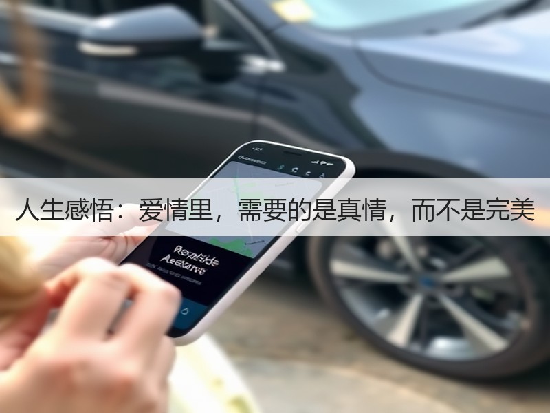人生感悟：爱情里，需要的是真情，而不是完美