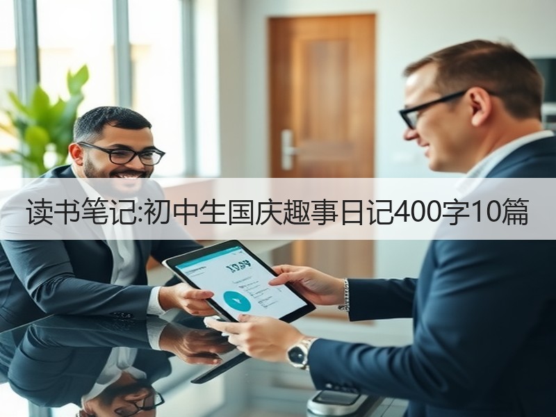 读书笔记:初中生国庆趣事日记400字10篇