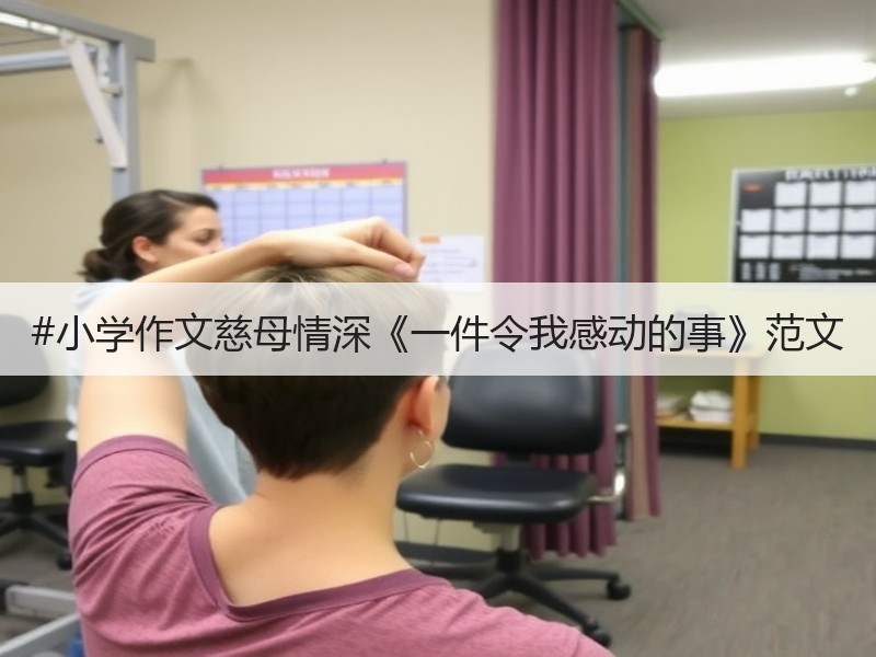 #小学作文慈母情深《一件令我感动的事》范文