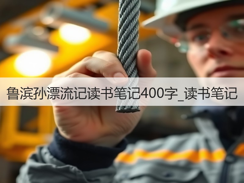 鲁滨孙漂流记读书笔记400字_读书笔记