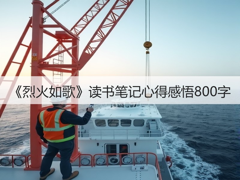 《烈火如歌》读书笔记心得感悟800字