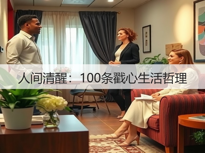 人间清醒：100条戳心生活哲理