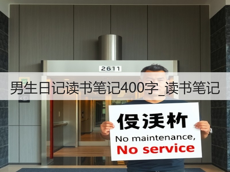男生日记读书笔记400字_读书笔记