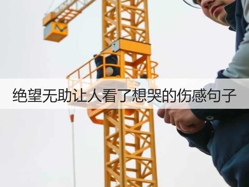 绝望无助让人看了想哭的伤感句子
