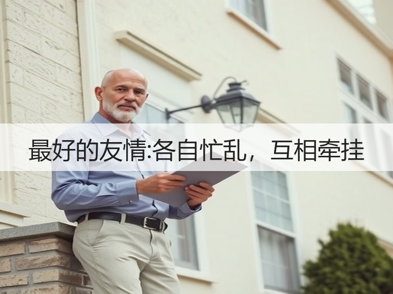最好的友情:各自忙乱，互相牵挂