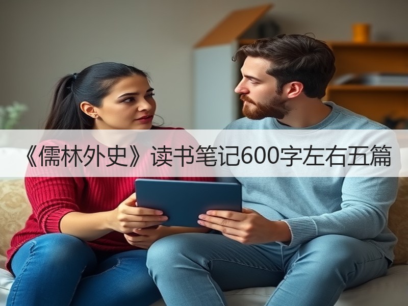 《儒林外史》读书笔记600字左右五篇