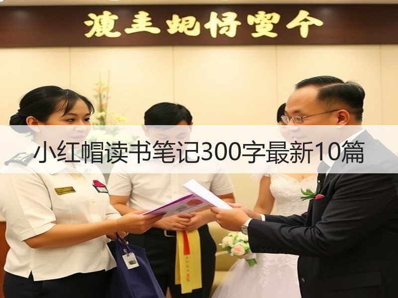 小红帽读书笔记300字最新10篇