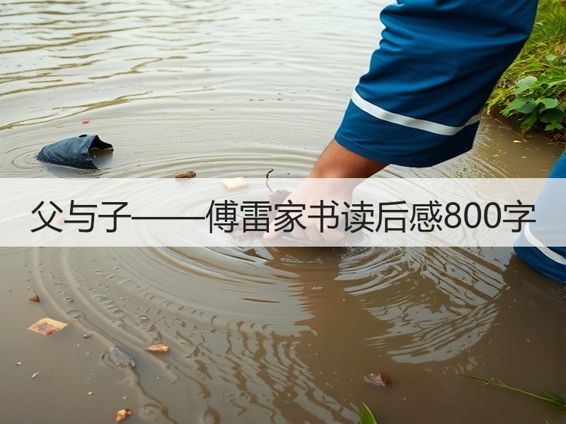父与子——傅雷家书读后感800字