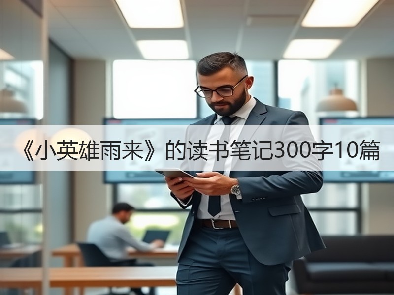 《小英雄雨来》的读书笔记300字10篇