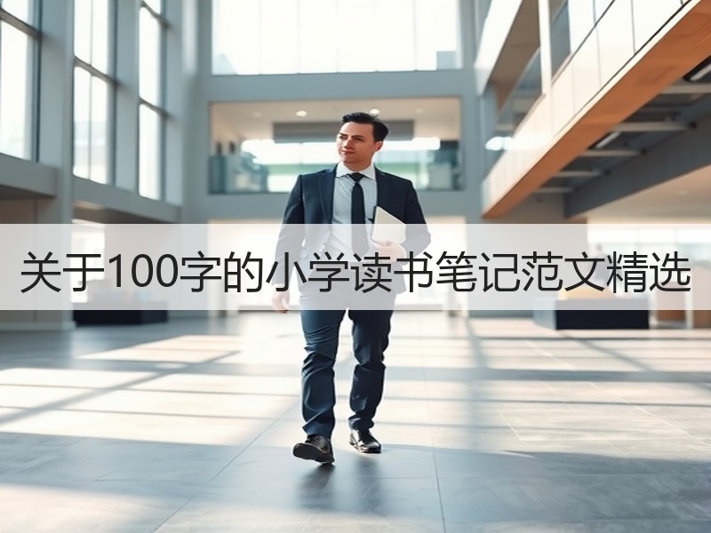 关于100字的小学读书笔记范文精选