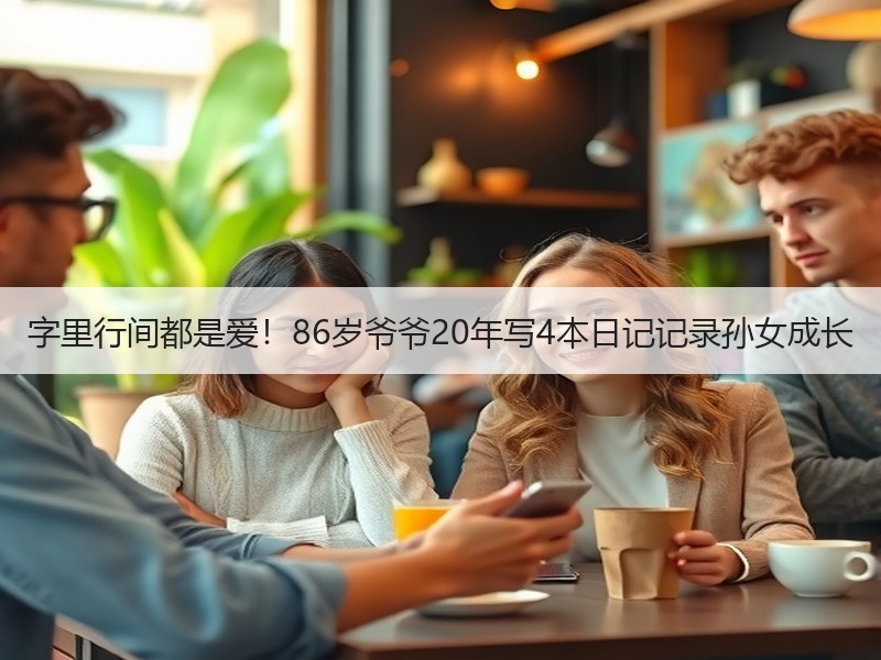字里行间都是爱！86岁爷爷20年写4本日记记录孙女成长
