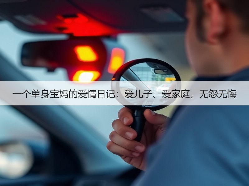 一个单身宝妈的爱情日记：爱儿子、爱家庭，无怨无悔