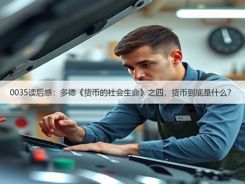 0035读后感：多德《货币的社会生命》之四，货币到底是什么？