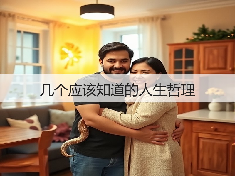 几个应该知道的人生哲理