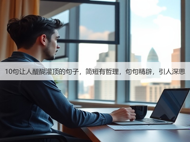 10句让人醍醐灌顶的句子，简短有哲理，句句精辟，引人深思