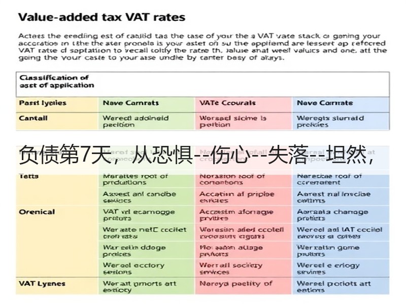 负债第7天，从恐惧--伤心--失落--坦然，