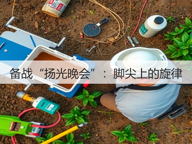 备战“扬光晚会”：脚尖上的旋律