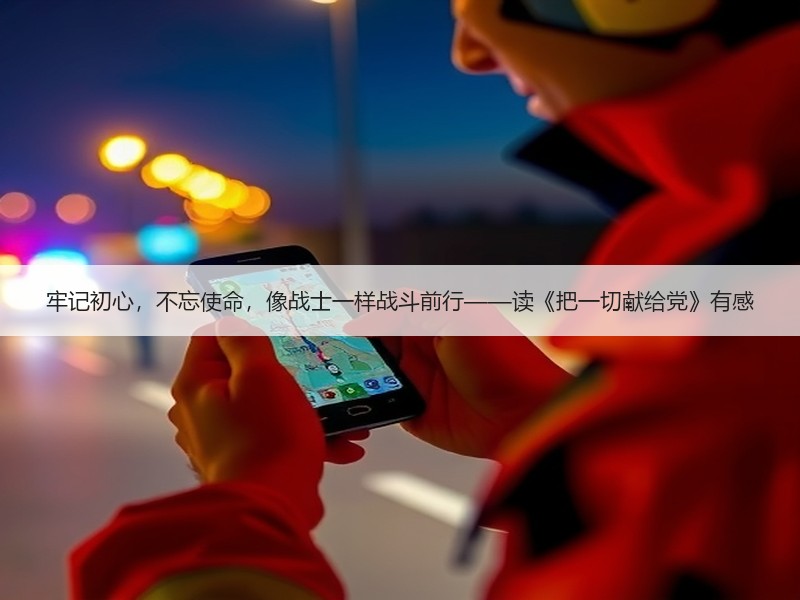 牢记初心，不忘使命，像战士一样战斗前行——读《把一切献给党》有感
