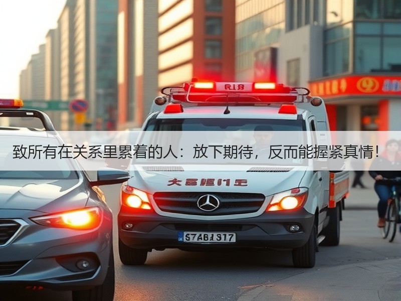 致所有在关系里累着的人：放下期待，反而能握紧真情！