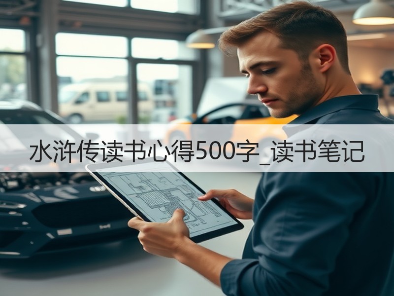 水浒传读书心得500字_读书笔记