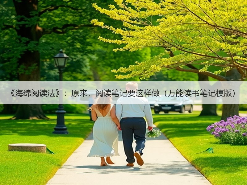 《海绵阅读法》：原来，阅读笔记要这样做（万能读书笔记模版）