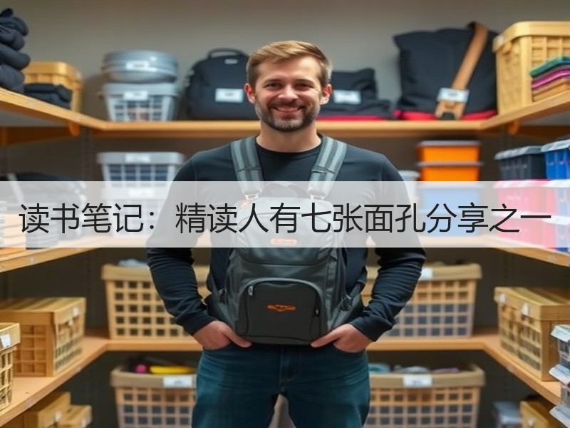 读书笔记：精读人有七张面孔分享之一