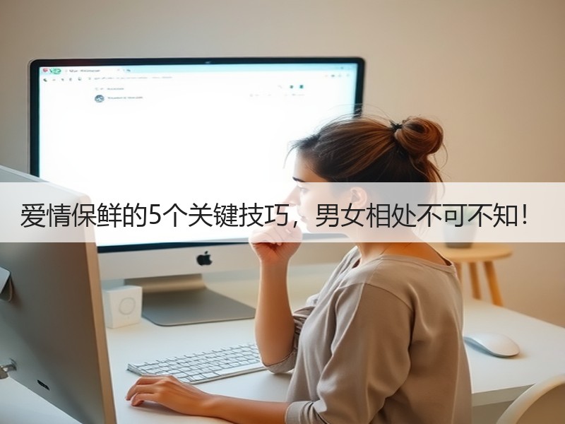 爱情保鲜的5个关键技巧，男女相处不可不知！