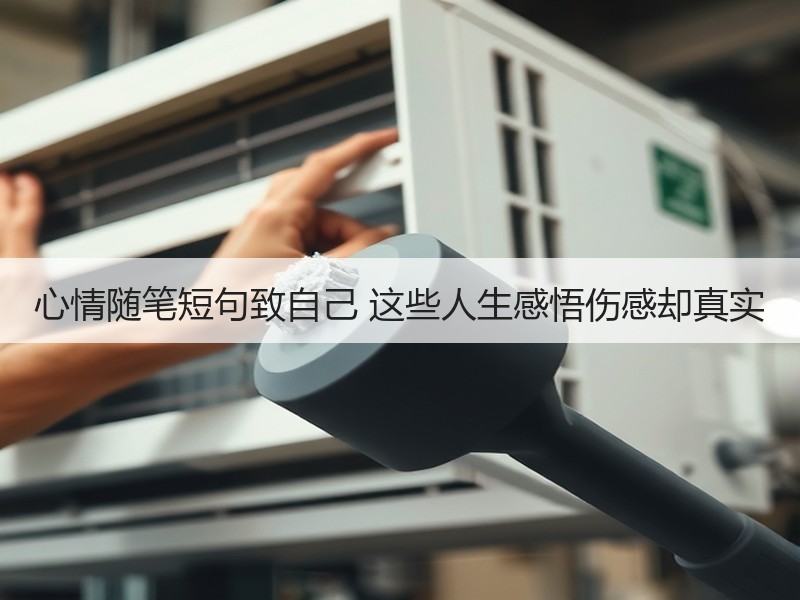 心情随笔短句致自己 这些人生感悟伤感却真实