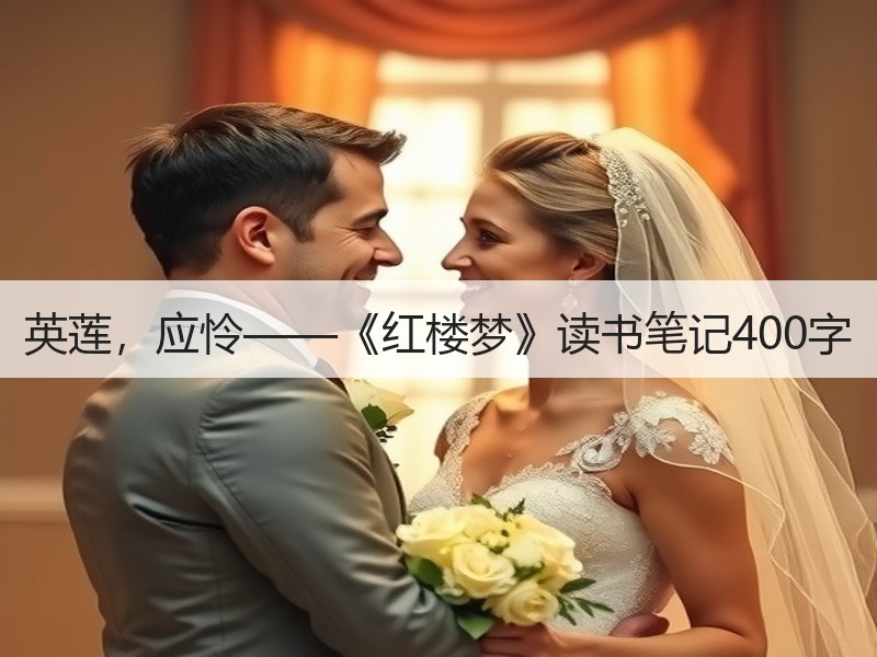 英莲，应怜——《红楼梦》读书笔记400字