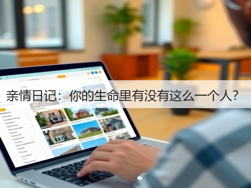 亲情日记：你的生命里有没有这么一个人？