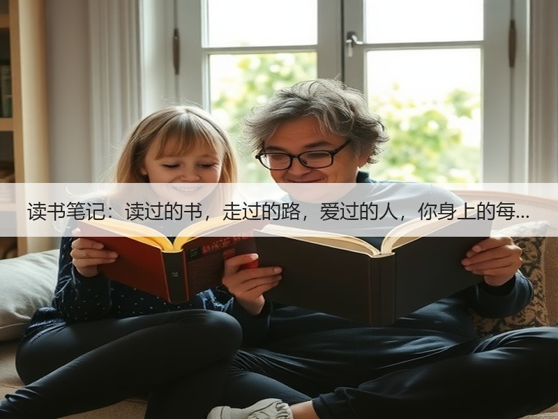 读书笔记：读过的书，走过的路，爱过的人，你身上的每...