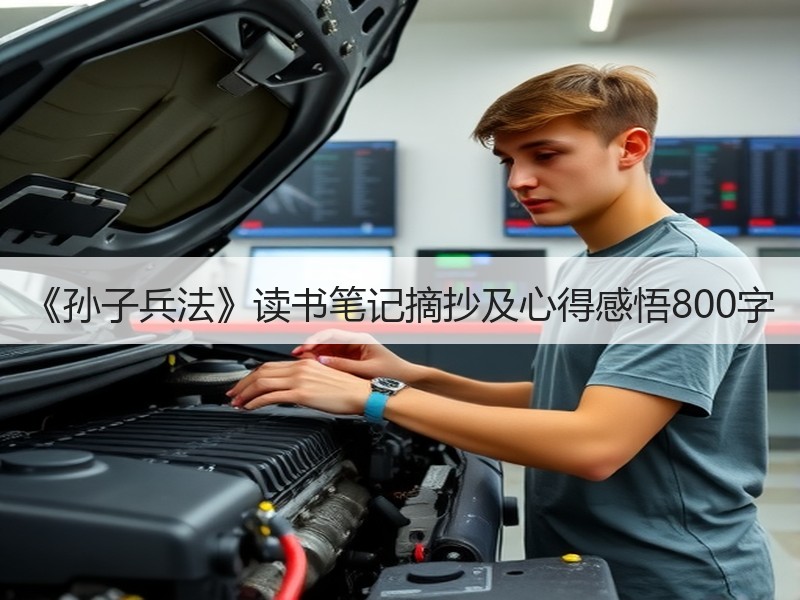 《孙子兵法》读书笔记摘抄及心得感悟800字
