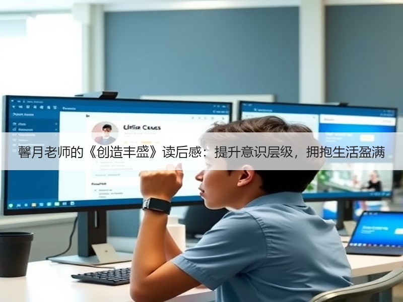 馨月老师的《创造丰盛》读后感：提升意识层级，拥抱生活盈满