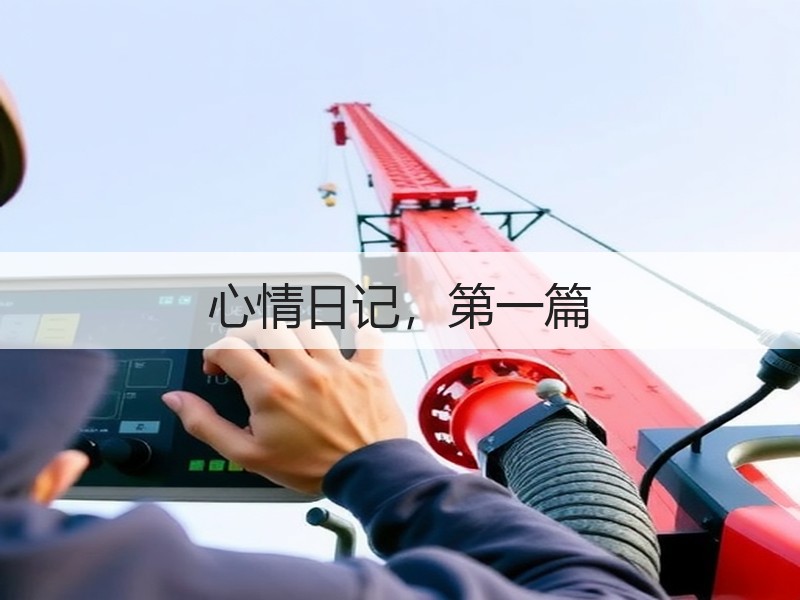 心情日记，第一篇