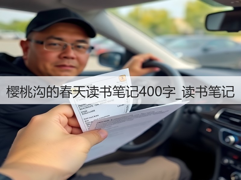 樱桃沟的春天读书笔记400字_读书笔记