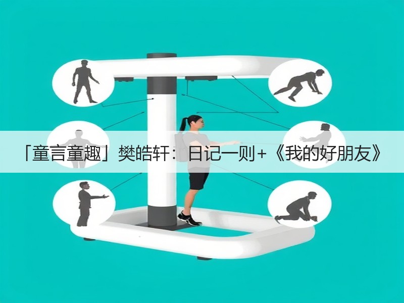 「童言童趣」樊皓轩：日记一则+《我的好朋友》