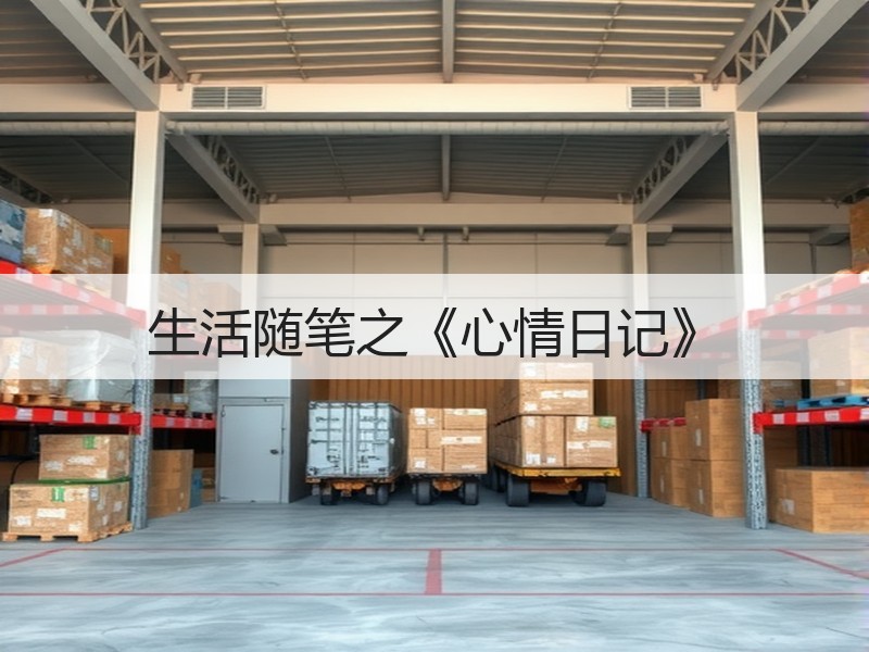 生活随笔之《心情日记》