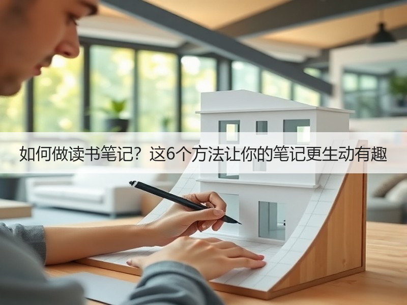 如何做读书笔记？这6个方法让你的笔记更生动有趣