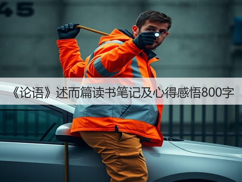 《论语》述而篇读书笔记及心得感悟800字