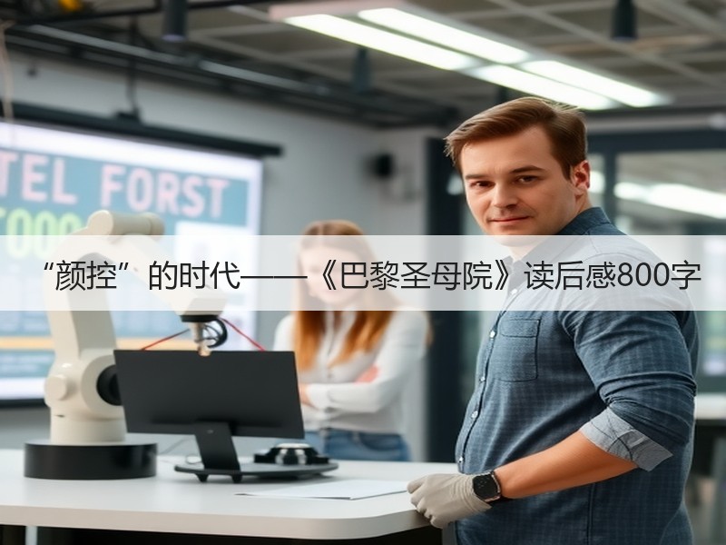 “颜控”的时代——《巴黎圣母院》读后感800字